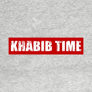 Khabib Time Cool Font T-Shirt